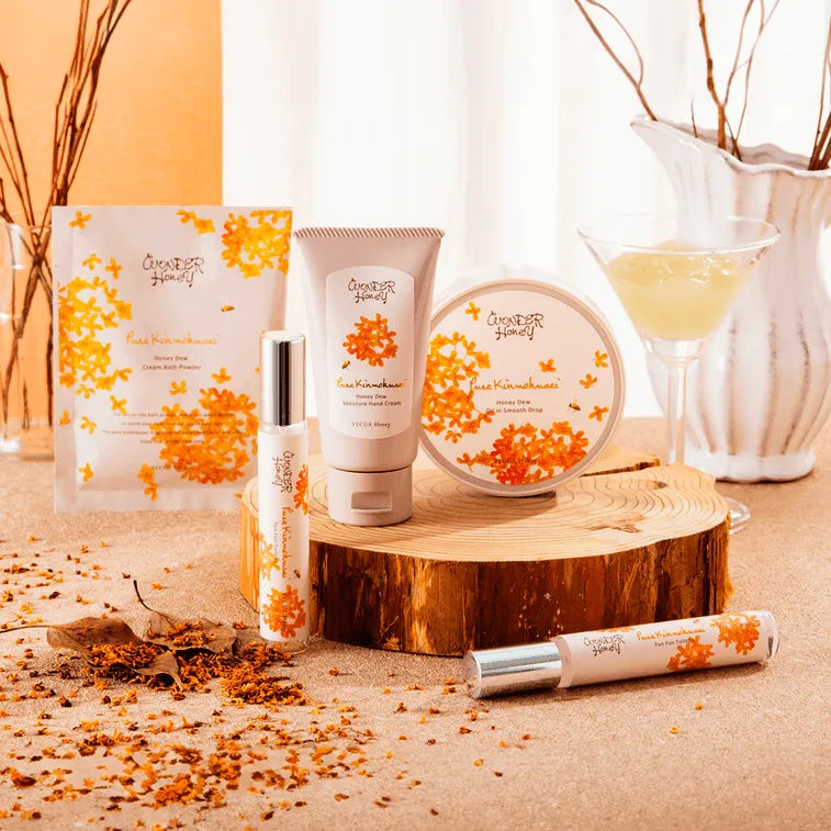 Vecua Honey Oil In Smooth Drop Body Cream Pure Osmanthus 110g