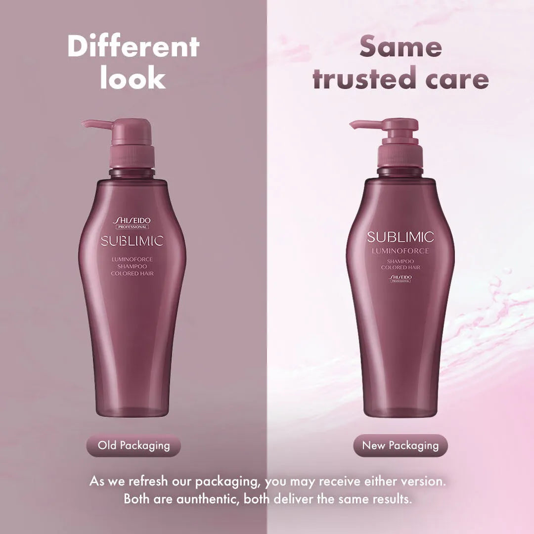 Shiseido Sublimic Luminoforce Shampoo Colored Hair 500ml
