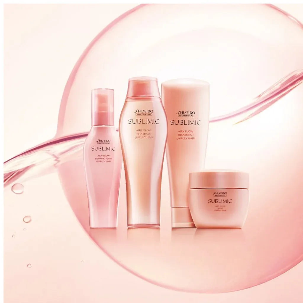 Shiseido Sublimic Airy Flow Shampoo Unruly Hair 500ml