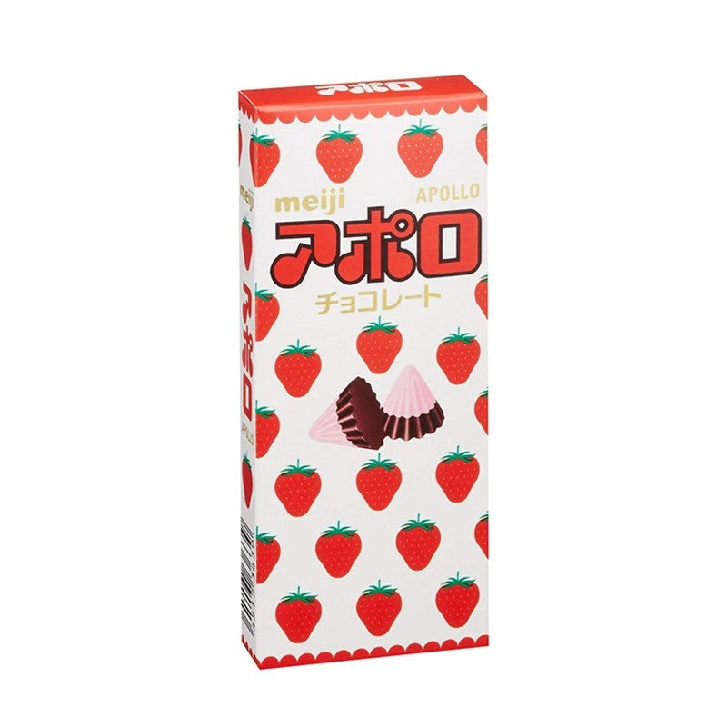 Meiji Apollo Strawberry Chocolate 46g