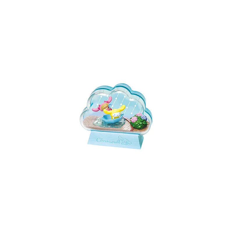 Re-Ment Complete Box Cinnamoroll Terrarium Collection Fluffy Happy Days