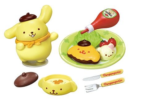 Re-Ment Blind Box Pompompurin Cooking 8pcs