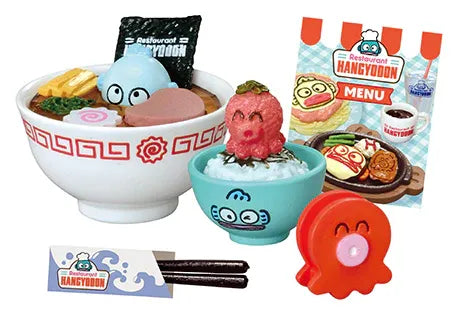 Re-Ment Blind Box Family Restaurant Hangyodon 8pcs