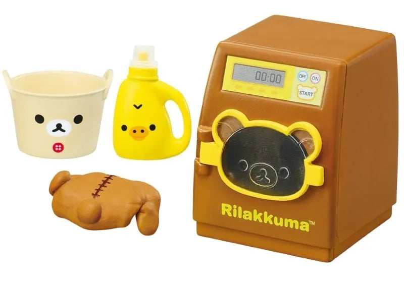 Re-Ment Rilakkuma Room Washroom Complete Box 6pcs