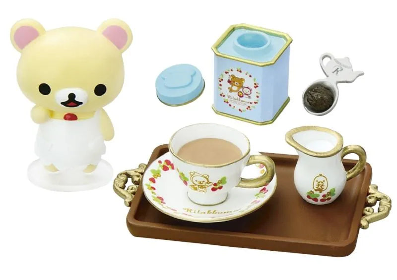 Re-Ment Rilakkuma British Tea Time Complete Box 8pcs