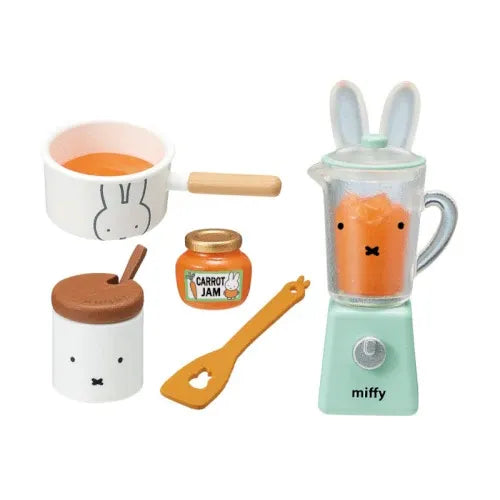 Re-Ment Miffy Natural Kitchen Complete Box 8pcs