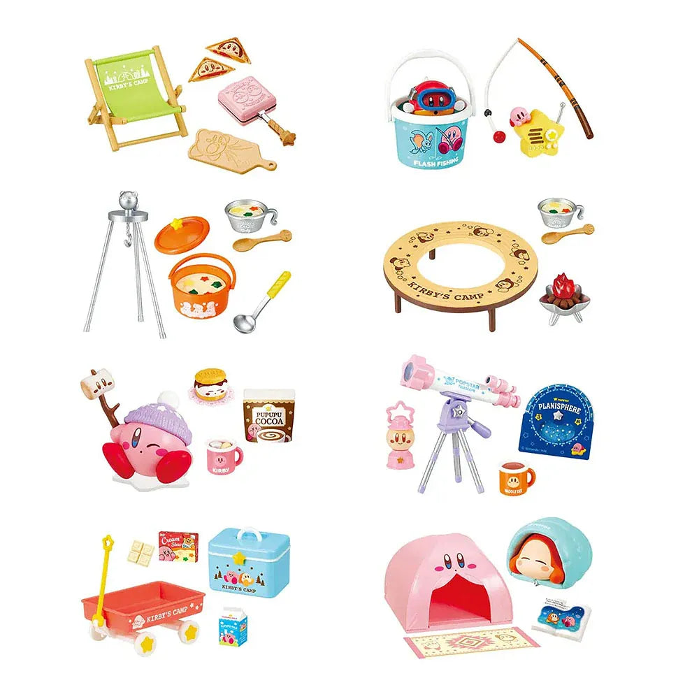 Re-Ment Kirby's Starry Sky Camp Blind Box 8pcs