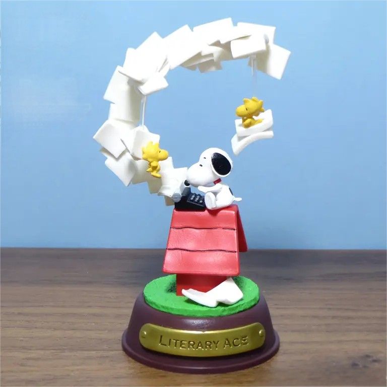 Re-Ment Boite De 6 Figurines Snoopy Swing Vignette Ornament