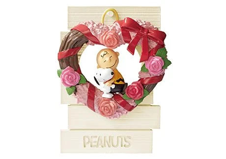 Re-ment Snoopy Wreath Collection Complete Box 6pcs