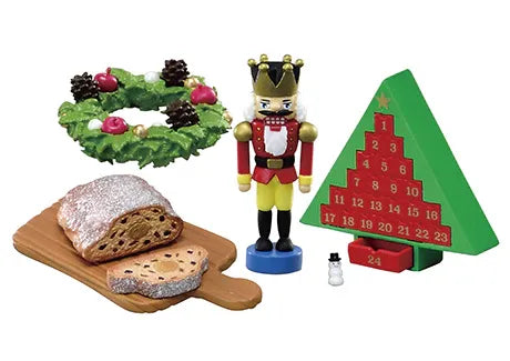 Re-ment Petit Sample Series A house of Santa Claus Complete Box