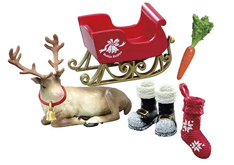 Re-ment Petit Sample Series A house of Santa Claus Complete Box