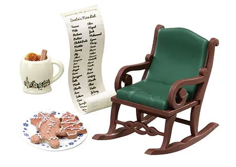 Re-ment Petit Sample Series A house of Santa Claus Complete Box