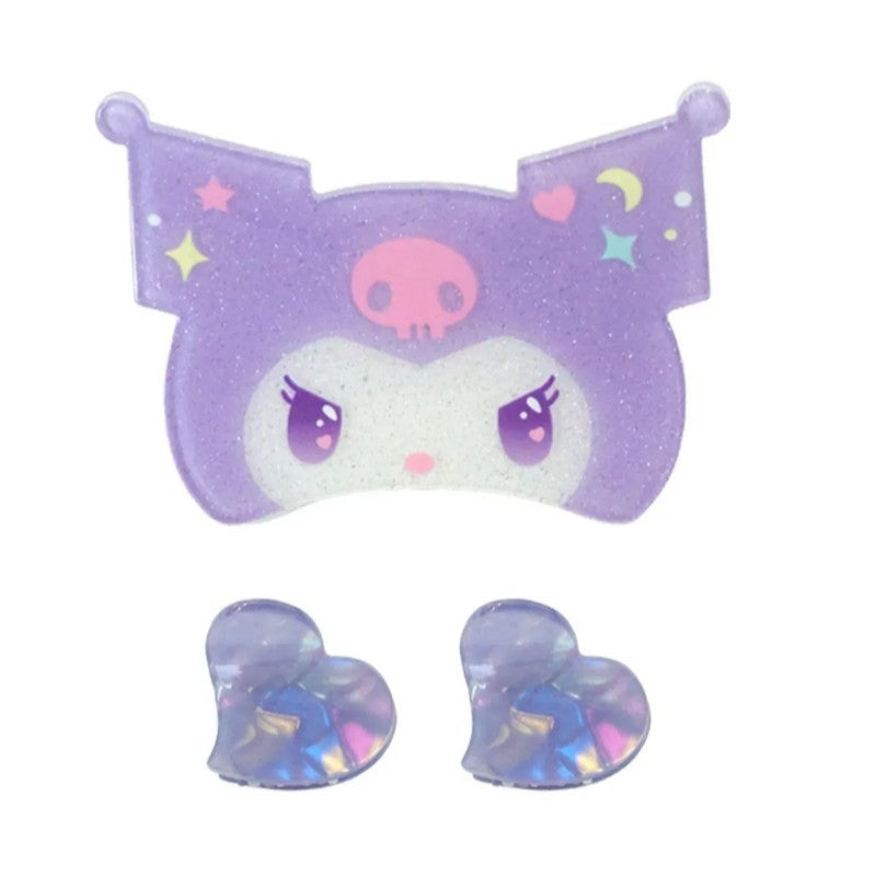 Sanrio Mini Bounce Clip Set Kuromi