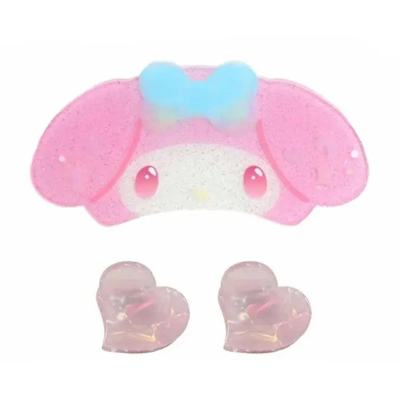 Sanrio Sparkle Hair Claw Clip Set My Melody