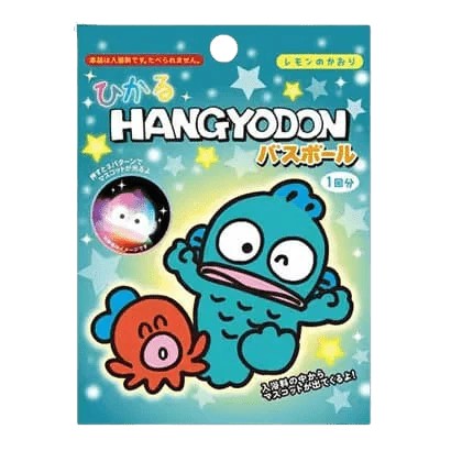 Santan Sanrio Bath Ball Glowing Mascot Hangyodon