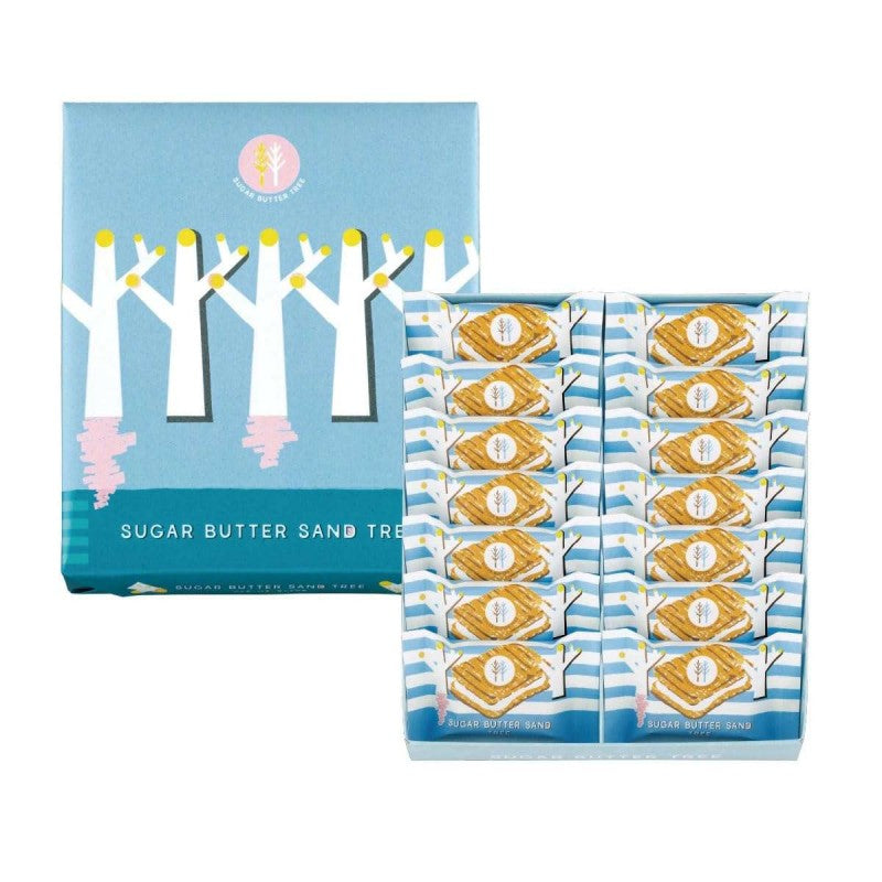 Grapestone Sugar Butter Sand Tree Cookies 14pcs