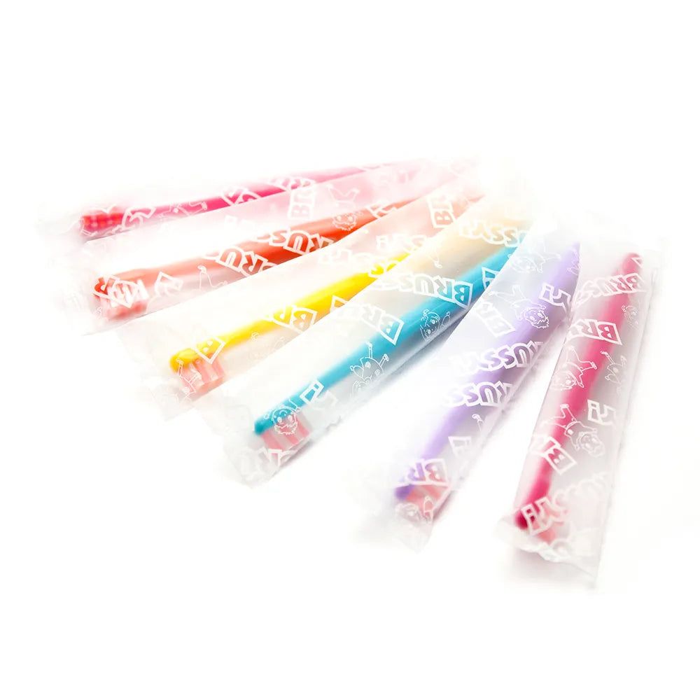 Flossy Brussy Children Toothbrush Girl 12pcs