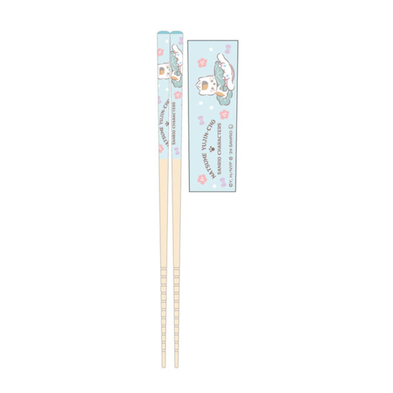 Sanrio My Chopsticks Collection 03 Nyanko Sensei x Cinnamoroll