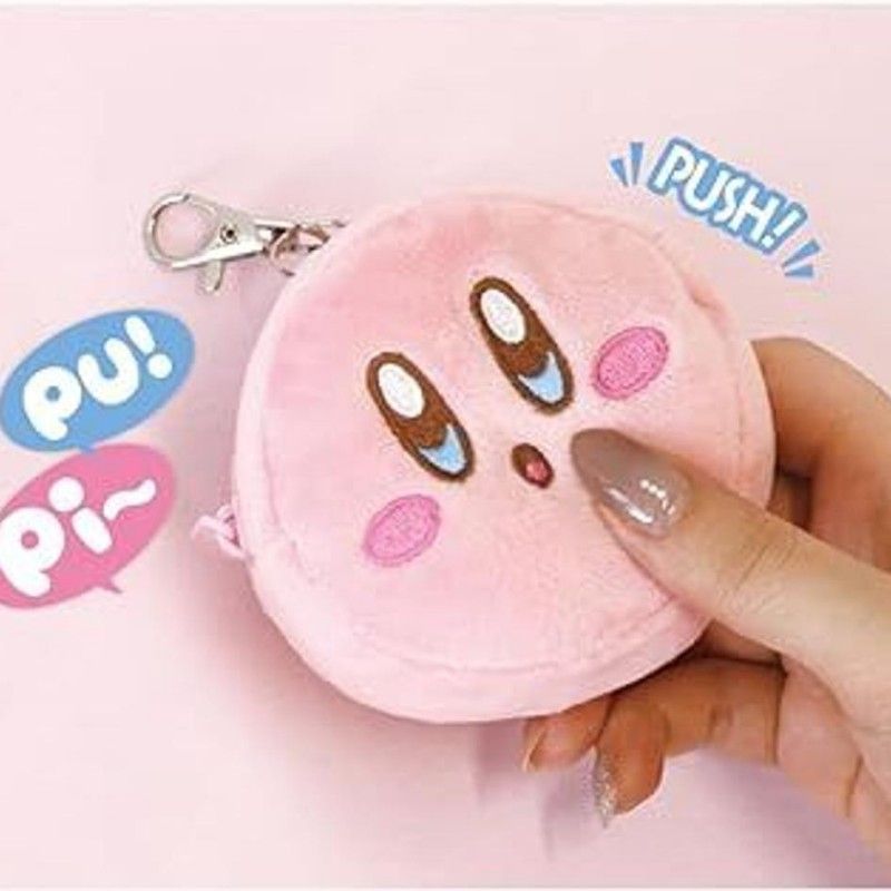 Kirby's Dream Land Mini Pouch Poopy Face