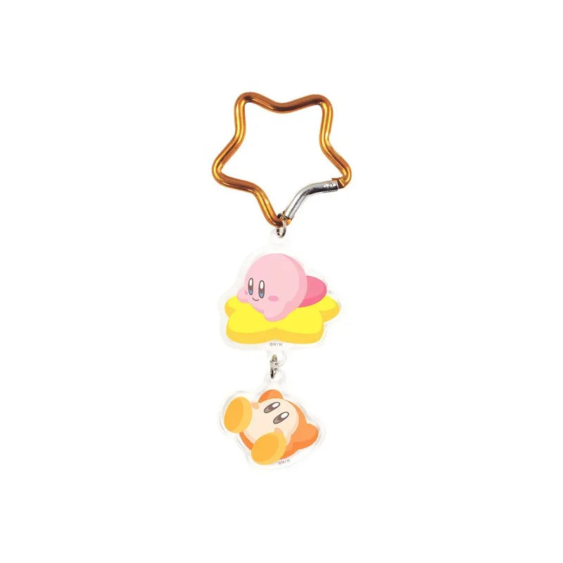 Kirby's Dream Land Acrylic Keychain & Carabiner Star Waddle Dee