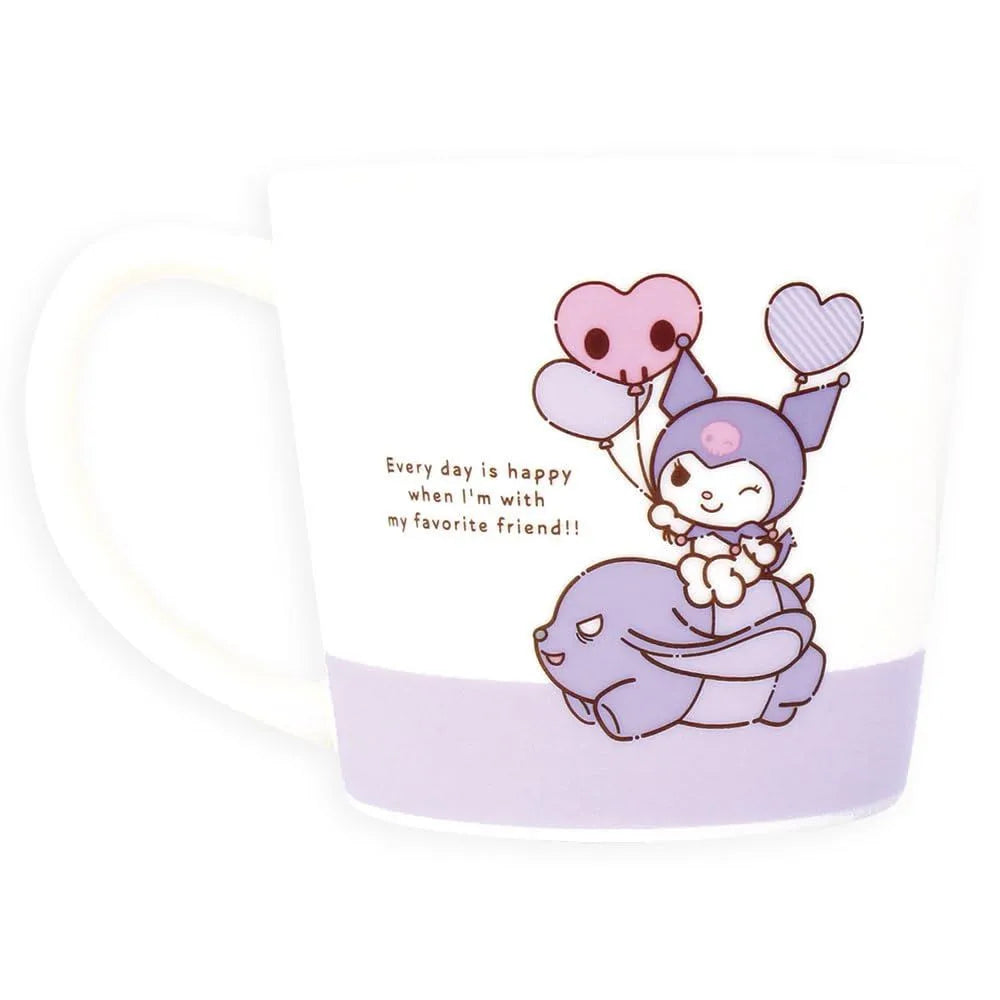 Sanrio Ceramic Mug Kuromi & Baku Balloon