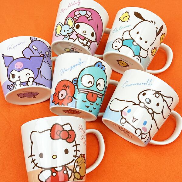Sanrio Ceramic Mug Hello Kitty & Tiny Chum Milk Balloon