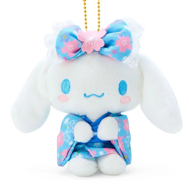 Sanrio Mascot Holder Cinnamoroll Sakura Kimono