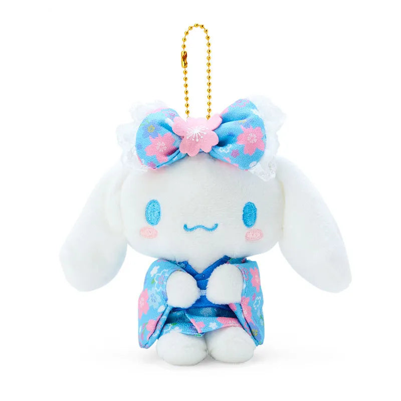 Sanrio Mascot Holder Cinnamoroll Sakura Kimono