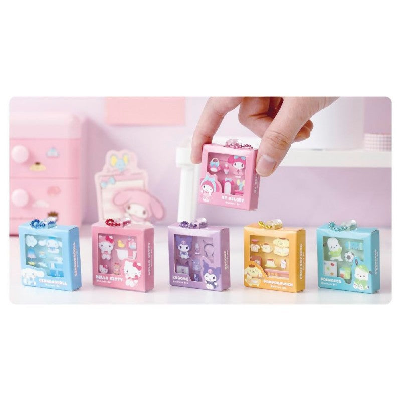 Sanrio Package Style Miniature Key Chain Pompompurin