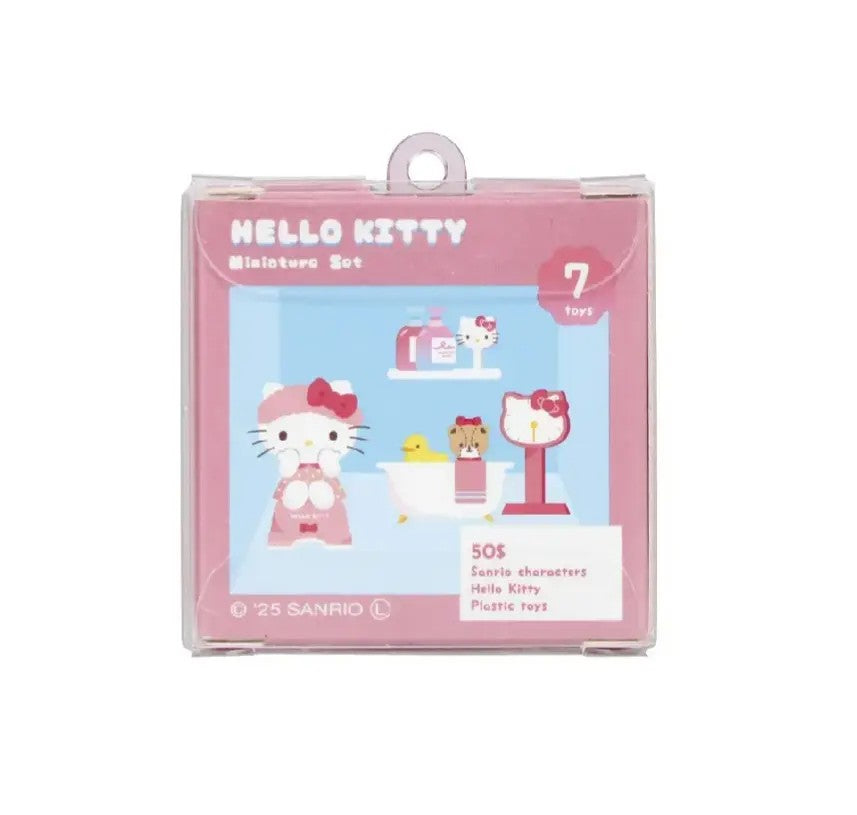 Sanrio Package Style Miniature Keychain Hello Kitty
