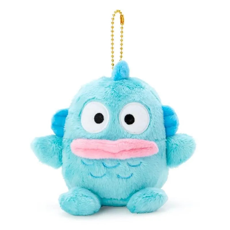 Nakajima Sanrio Fluffy Keychain Plush - Hangyodon