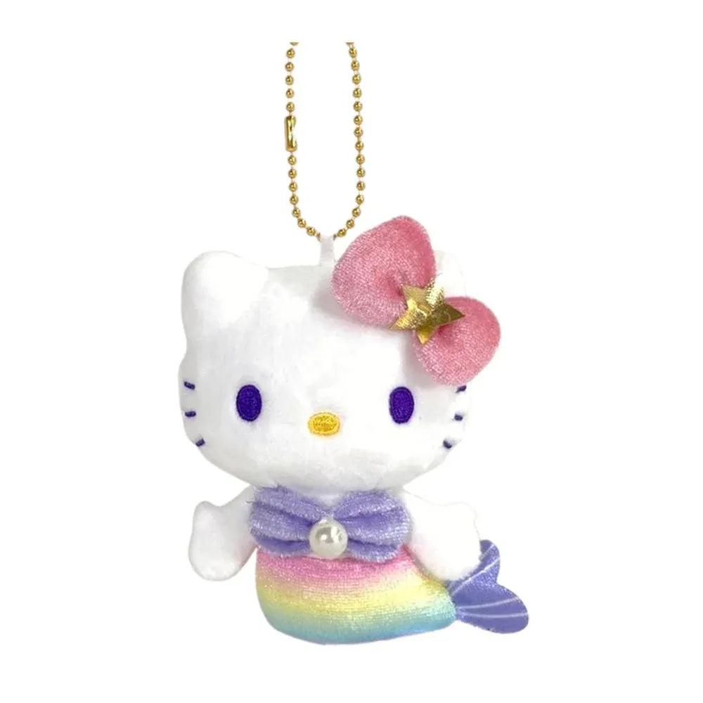 Sanrio Mascot Holder Hello Kitty Mermaid Collection Rainbow
