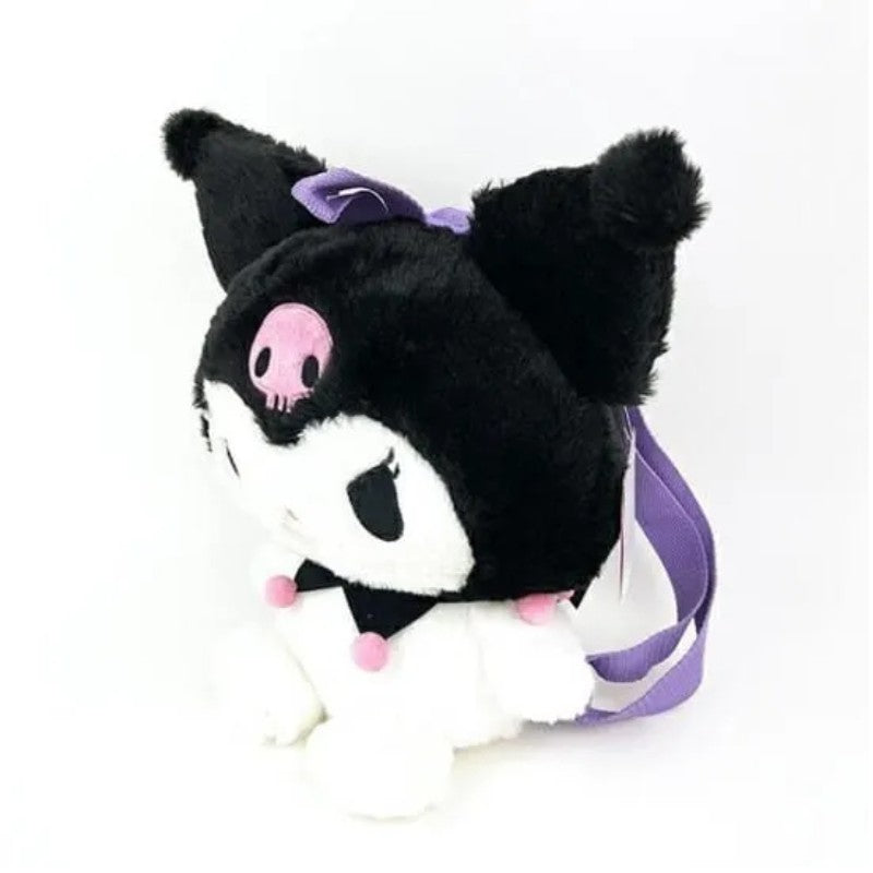 Sanrio Characters HowaHowa Plush Backpack Kuromi