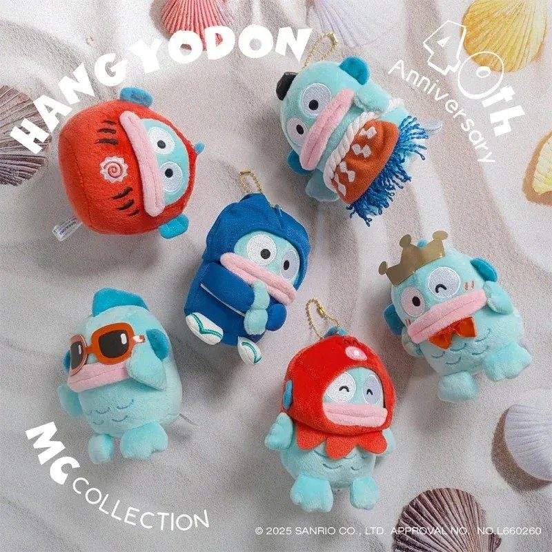Nakajima Sanrio Mascot Holder Hangyodon 40th Anniversary Crown