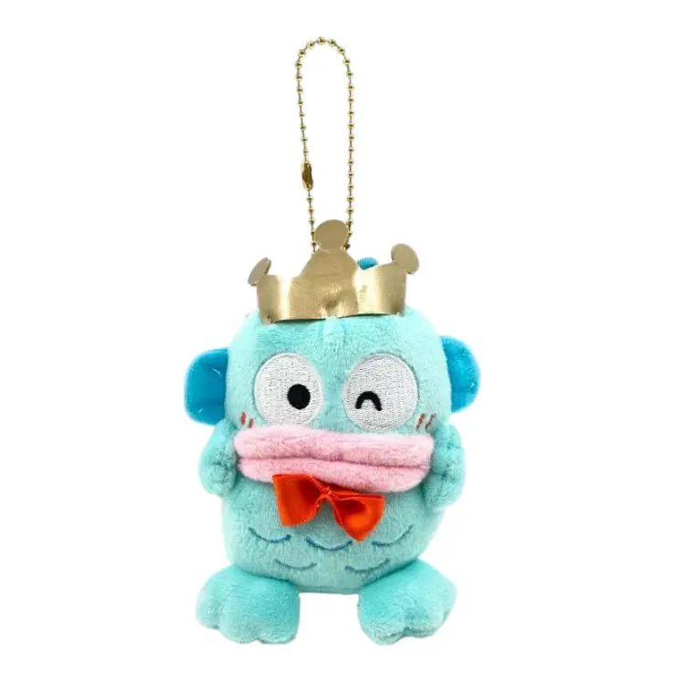 Nakajima Sanrio Mascot Holder Hangyodon 40th Anniversary Crown