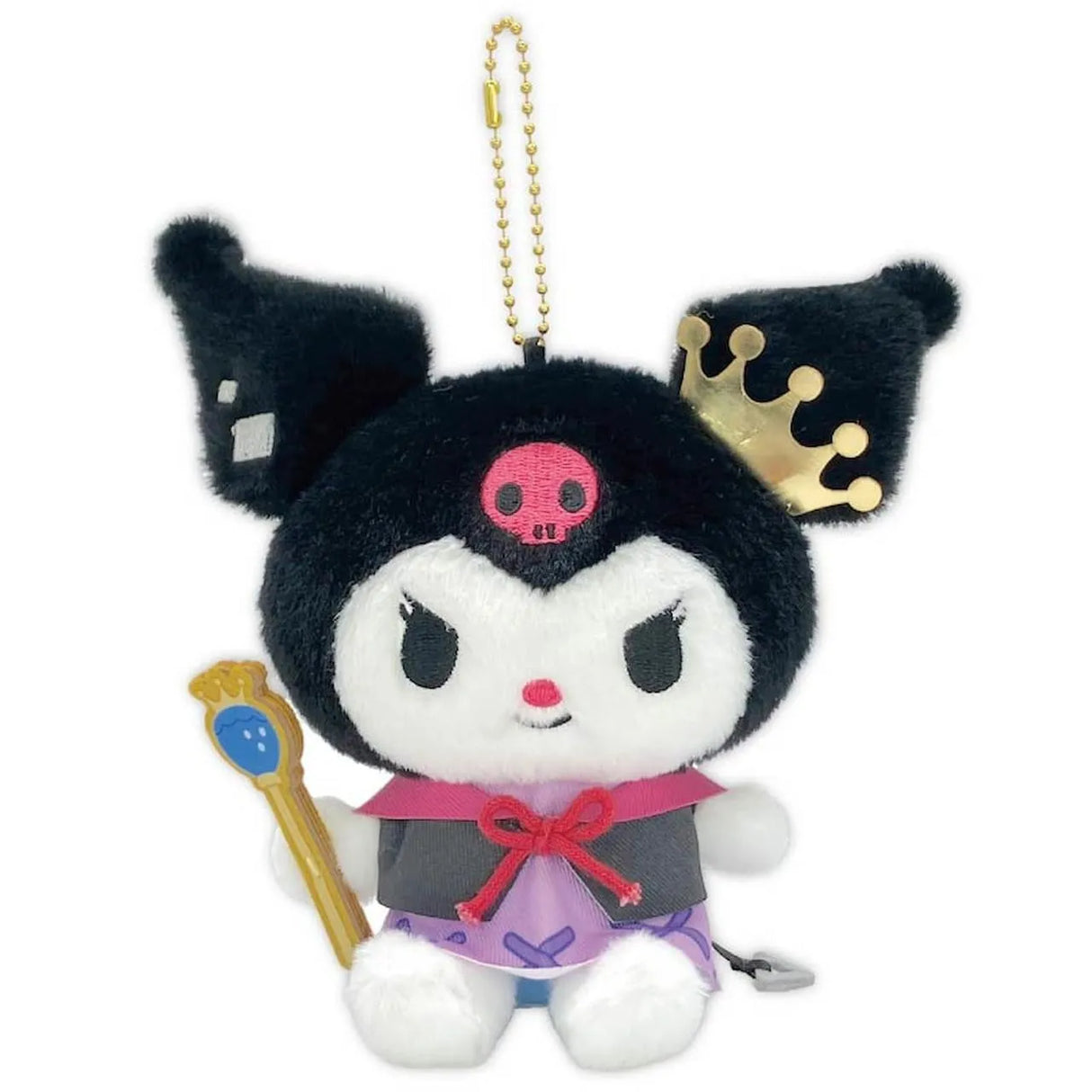 Nakajima Sanrio Mascot Holder Kuromi Fragaria Memories Knight