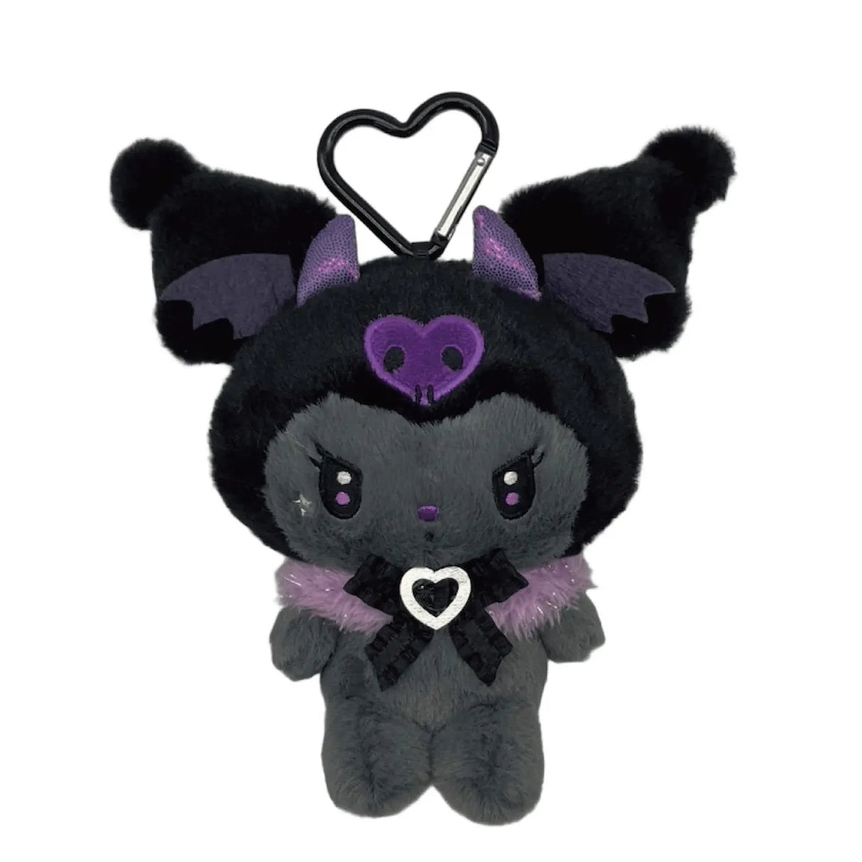 Nakajima Sanrio Mascot Holder Kuromi Dark Little Devil
