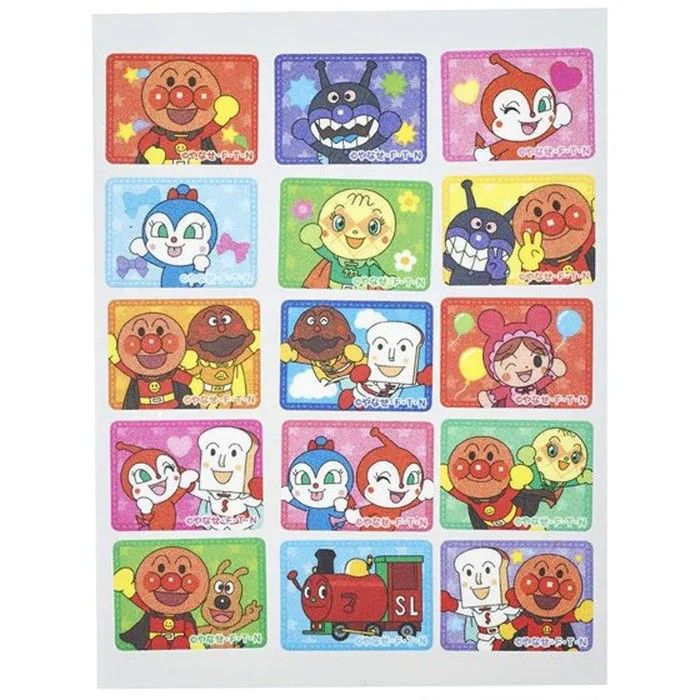 Bandai Anpanman Insect Repellent Seal 45pcs