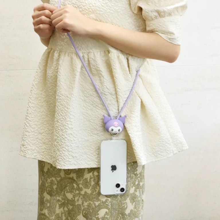 Sanrio Multi Ring Plus with Mascot Strap Kuromi