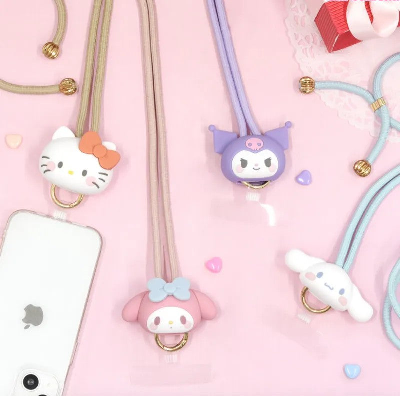 Sanrio Multi Ring Plus with Mascot Strap Kuromi