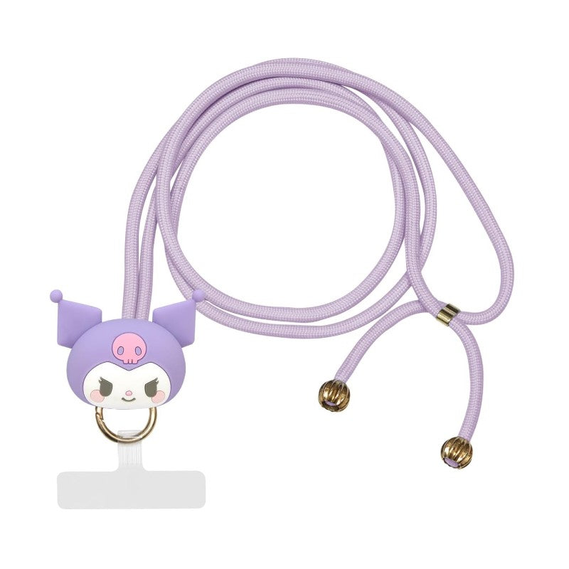 Sanrio Multi Ring Plus with Mascot Strap Kuromi