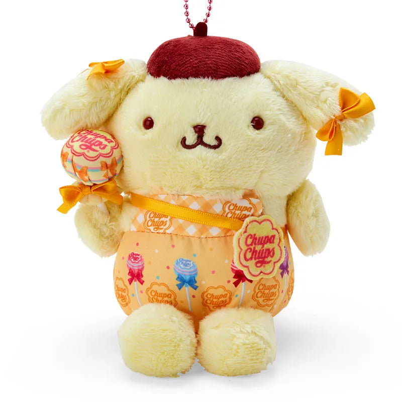 Sanrio Mascot Holder Pom Pom Purin Chupa Chups Collaboration