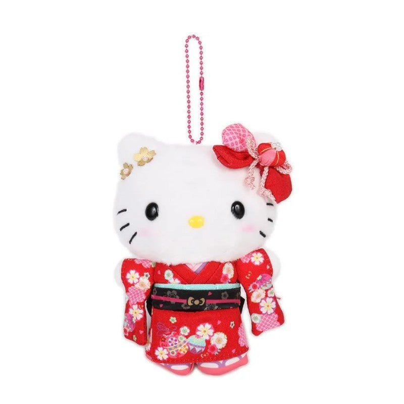 Sanrio Mascot Holder Hello Kitty Kimono