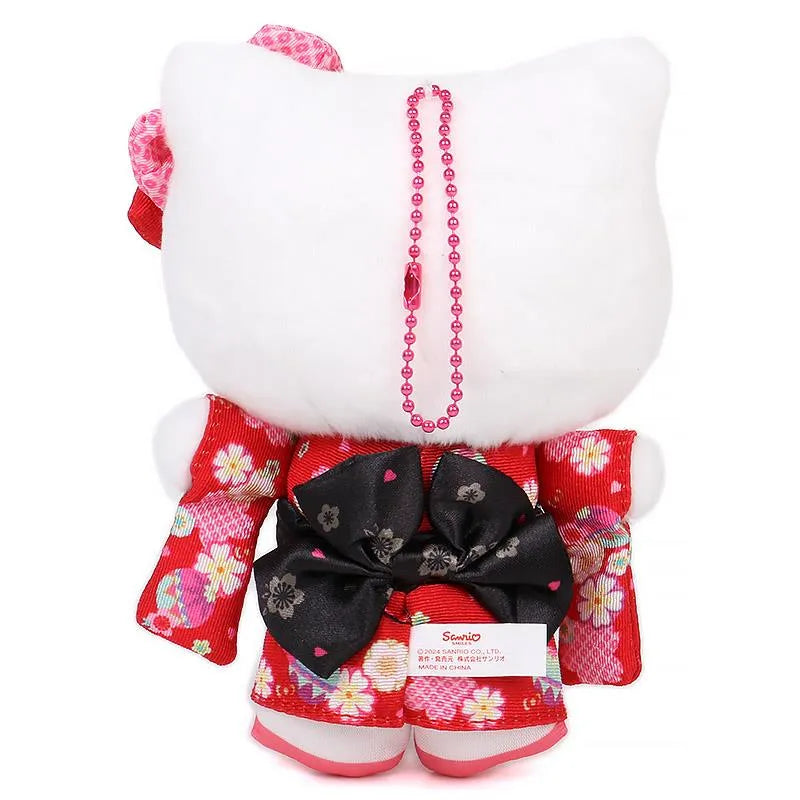 Sanrio Mascot Holder Hello Kitty Kimono