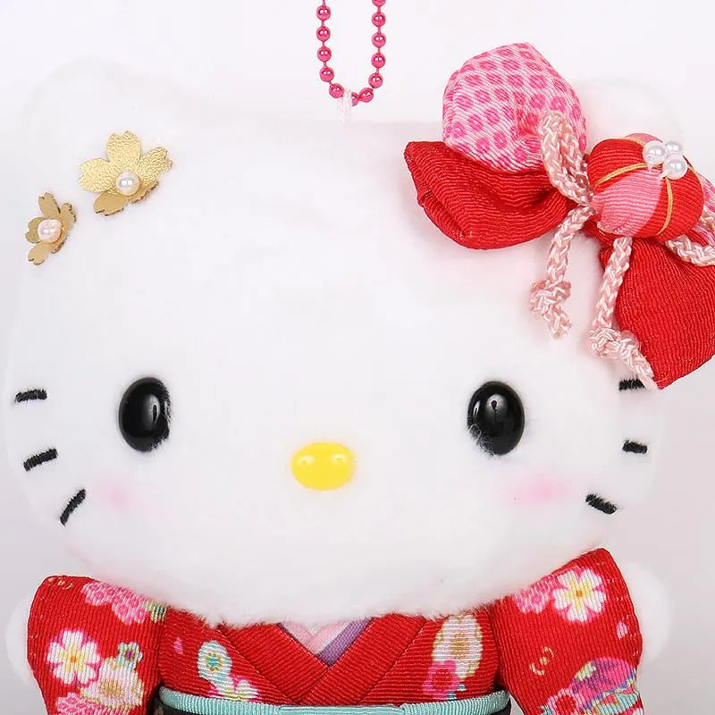 Sanrio Mascot Holder Hello Kitty Kimono