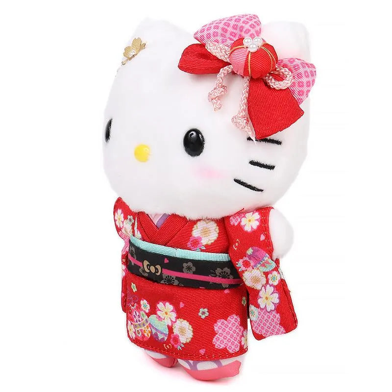 Sanrio Mascot Holder Hello Kitty Kimono