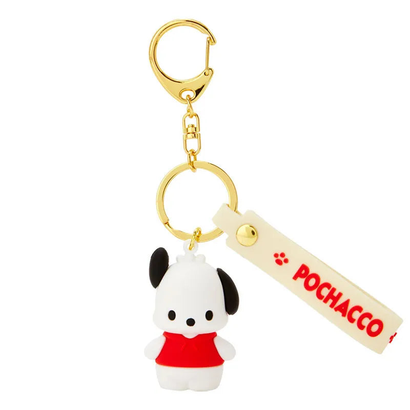 Sanrio 3D Keychain Pochacco