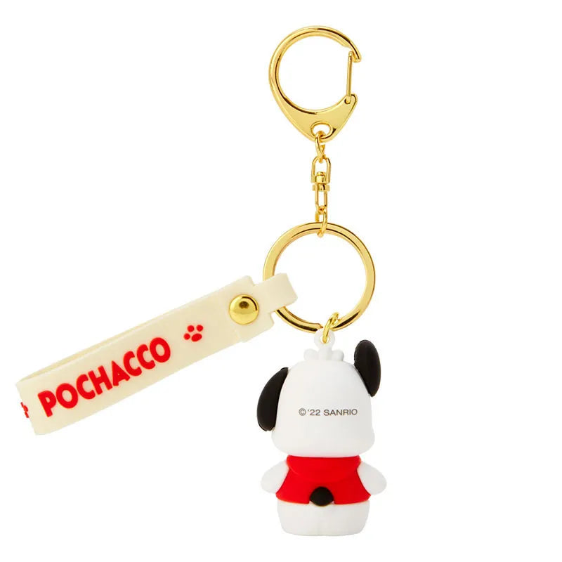 Sanrio 3D Keychain Pochacco