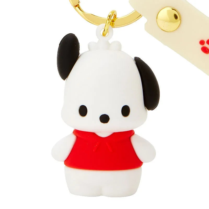 Sanrio 3D Keychain Pochacco