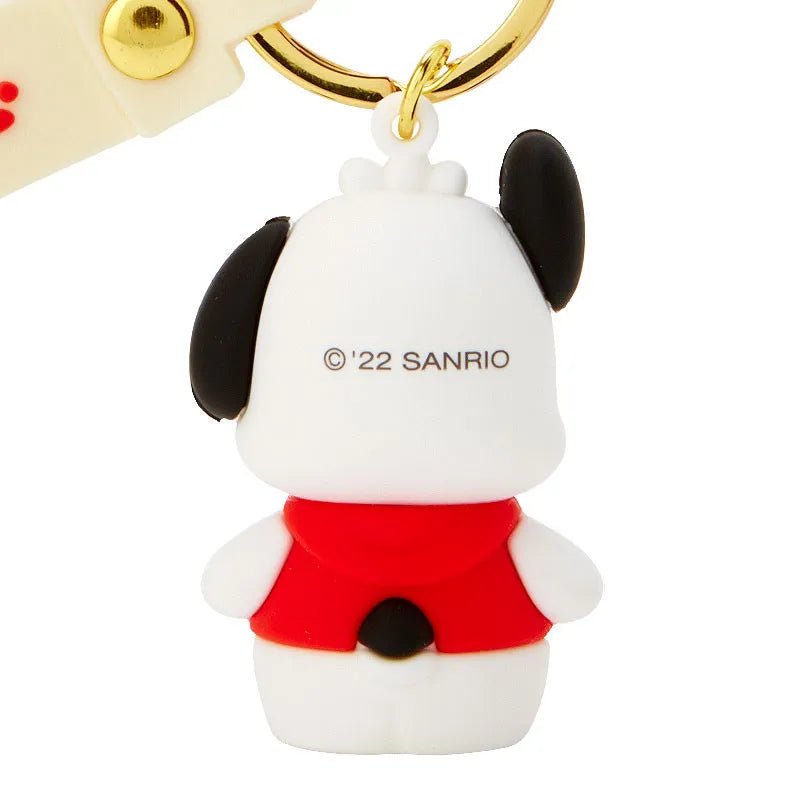 Sanrio 3D Keychain Pochacco